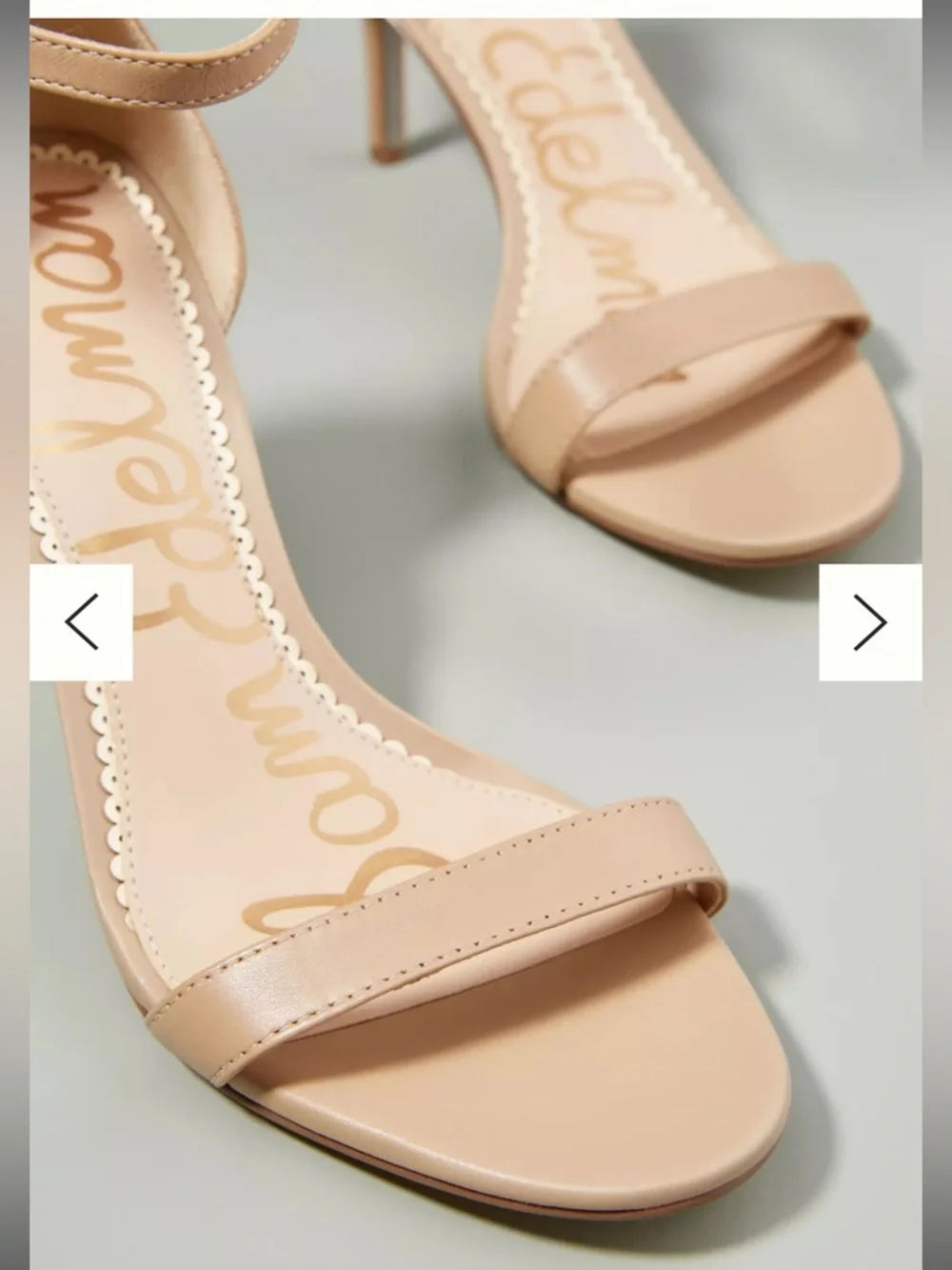 NWOB Nude Ankle-Strap Stiletto Sandal - Heel - Picture 3 of 11